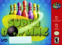 Super Bowling Nintendo 64  box art